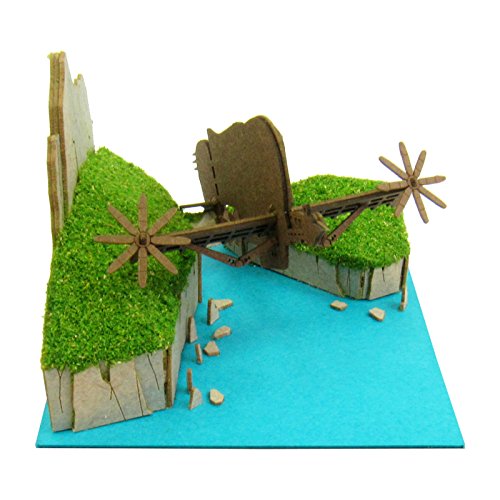 Studio Ghibli mini-Laputa: Castle in the Sky Tiger Moth commencer MP07-18 non-echelle papier craft – vue 4