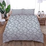 ▶ 2. Matériel : 100% microfibre, un toucher et un confort ultra doux, texture soyeuse, lumière et respirante, antibactérienne.