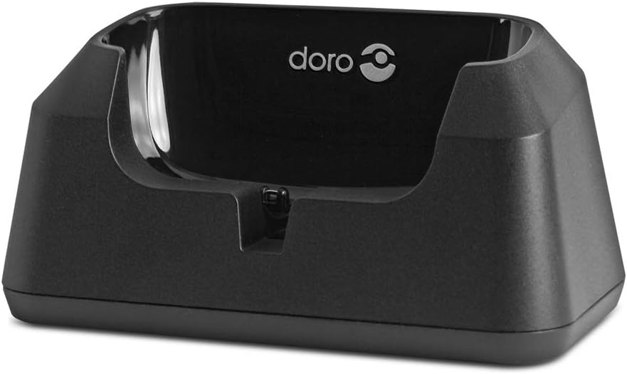 Doro Charging Cradle (DFC-0260) for Doro 6620 Mobile Phones (Black) Genuine UK Stock & Supplier with 1 Year Warranty