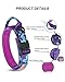 Hotsky Tactical Dog Collar, Adjustable Military Training Nylon Airtag Collar with Handle and Heavy Duty Metal Buckle for Medium Large Dogs, with Airtag Holder and Two Patches（Purple Camo,L）