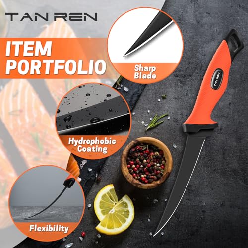 Set Cuchillos Cocina 6 Piezas Acero Inoxidable miniatura 6