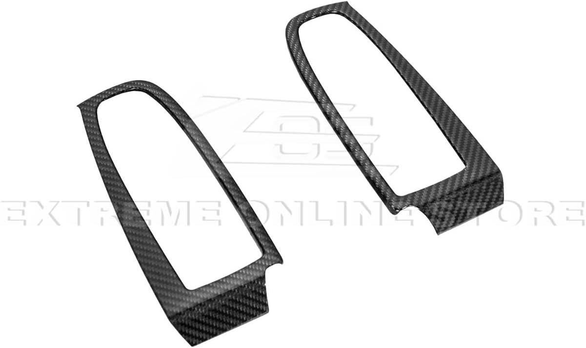 Extreme Online Store for 2022-Present Subaru WRX | JDM Factory Style Carbon Fiber Interior Tape On Front Door Window Glass Lifting Panel Trim Cover Kit