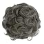 Scrunchie Postiche Gris Pour Cheveux Synthétiques - Densifiant Capillaire, Taille Petite - NEUF Avec étiquettes