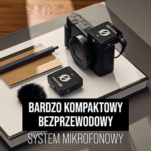 RØDE Wime System Mikrofonów Bezprzewodowych, Czarny, 14,35 x 13,72 x 4,57 cm