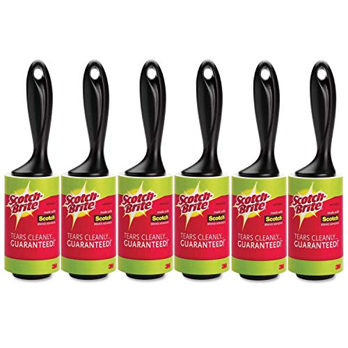 Lint Roller Pack (6 Rolls, 56 Sheets Each)