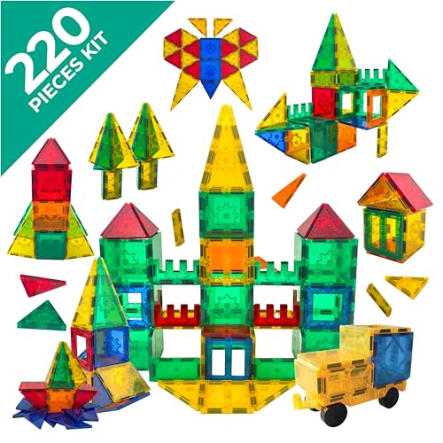 Tytan Tiles 220-Piece Magnetic Building Set — view 3