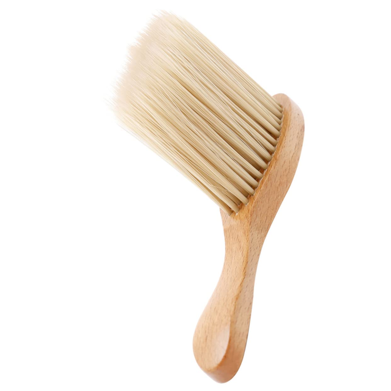 Gogogmee Barber Brush Neck Duster Hair Cutting Brush for Duster Barber Curly Hair Detangler