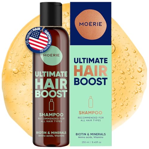 Moerie Hair Growth Shampoo for Men and Women, Hair...