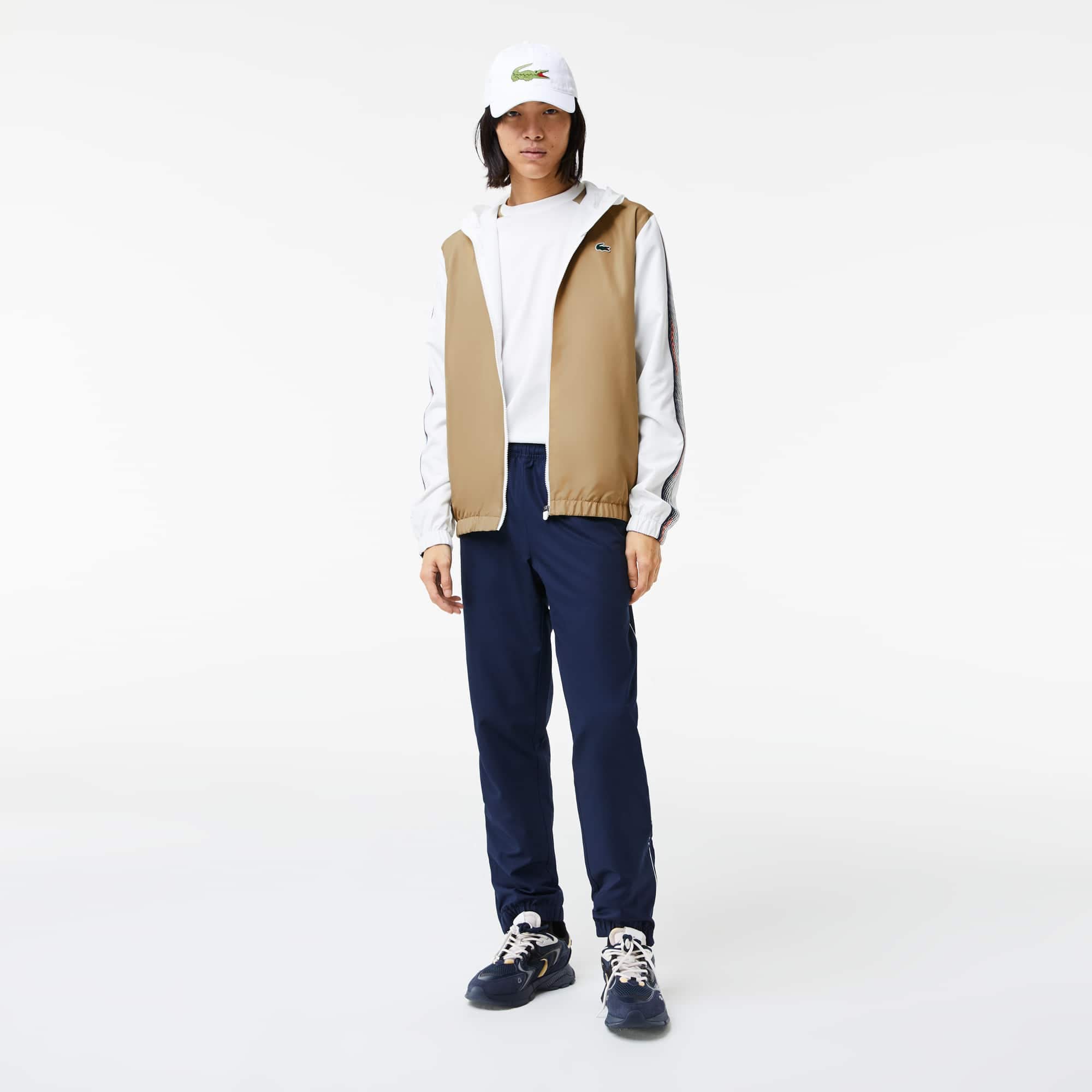 Lacoste WH5200, Tute e pantaloni sportivi Uomini, LION/FLOUR-FLOUR-NAVY BLU, XS