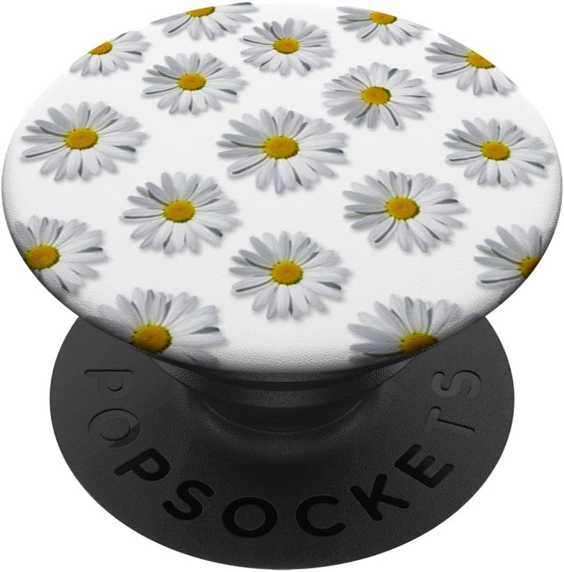 Daisy Flowers Artificial Daisys Daisy Decorations White PopSockets PopGrip for MagSafe
