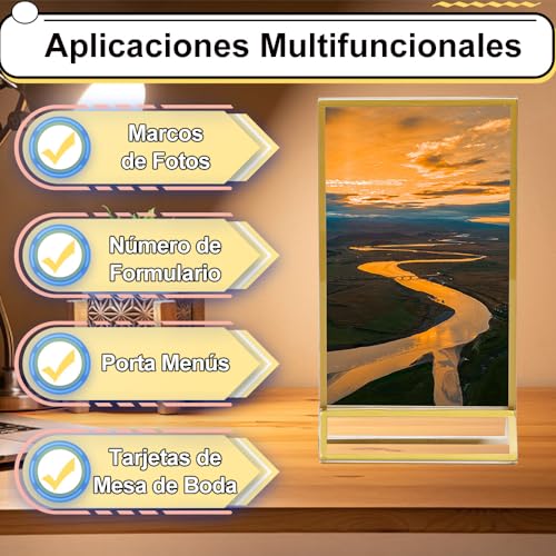 Portarretratos, porta retratos para mesa Marca Dorkis (3)