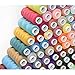 100 Color All Purpose Sewing Thread Polyester 250 Yards Per Spools for Hand Stitching, Embroidery, Machine, Quilting and Crafts