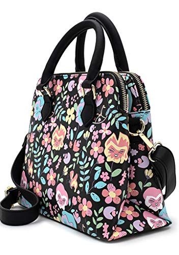 Loungefly X Disney Alice In Wonderland Flowers Aop Crossbody Bag #TOP2