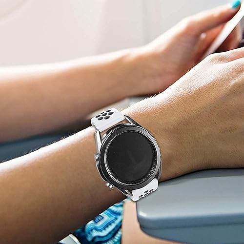 Miniatura 9 de Easuny Correa deportiva compatible con Galaxy Watch 3 de 1.772 pulgadasGalaxy Watch 1.812 pulgadas, correa de reloj Gear S3 Frontier, 0.866 pulgadas