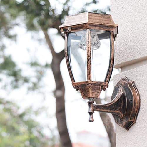 Aplique solar con sensor de movimiento para exterior e iluminación impermeable de patios 5