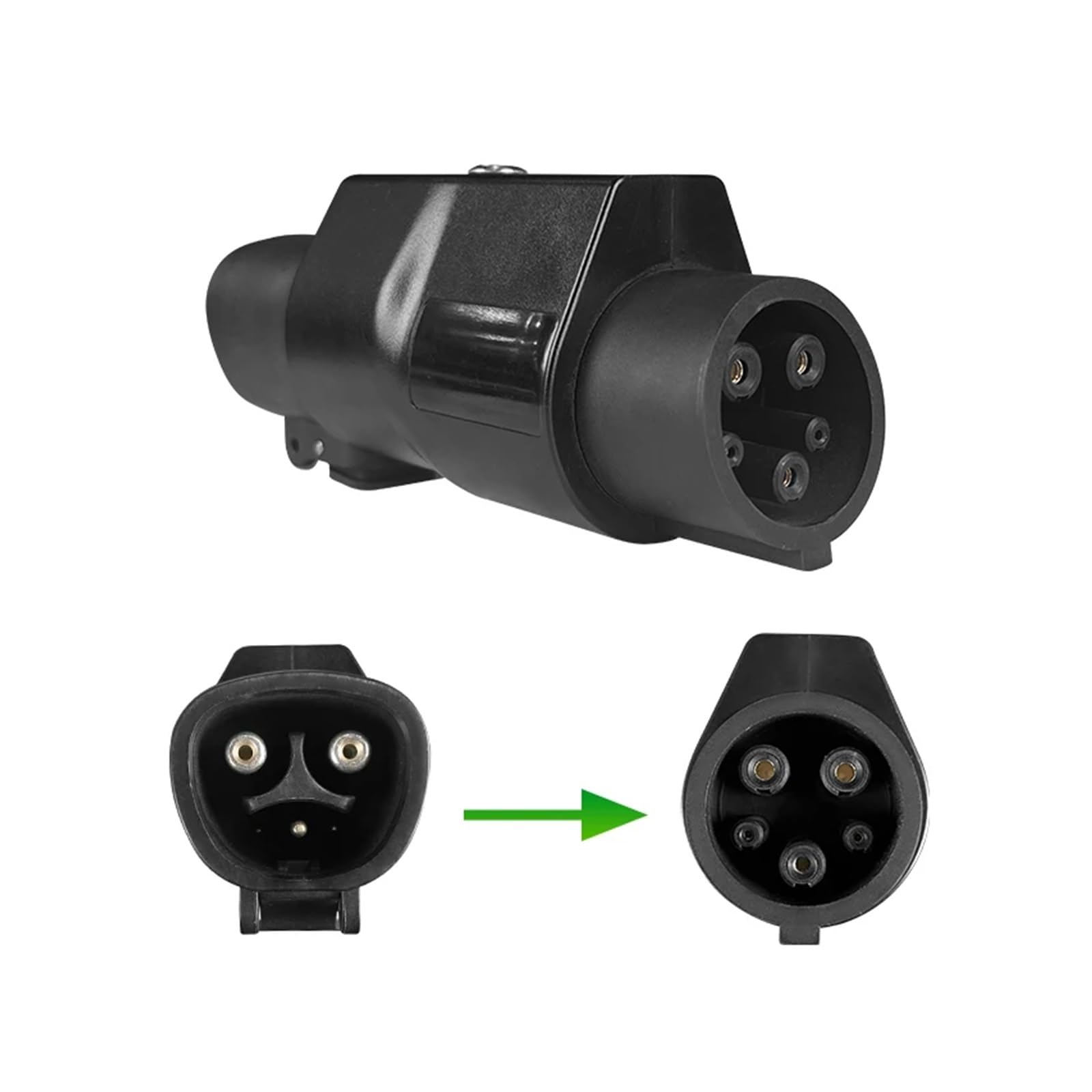 Amazon.co.jp: EVqiaoyi NACS to Type1 50A 11KW充電アダプターは