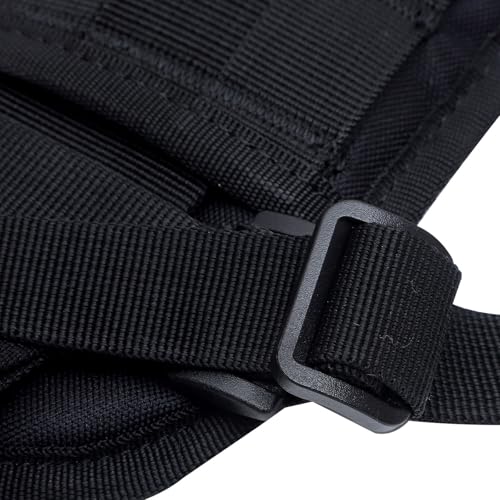 Cinturón de servicio de nylon Housoutil ajustable con hebilla rápida 6