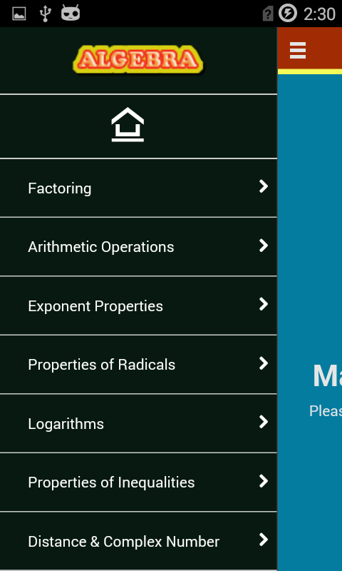 Algebra Formula - App on Amazon Appstore