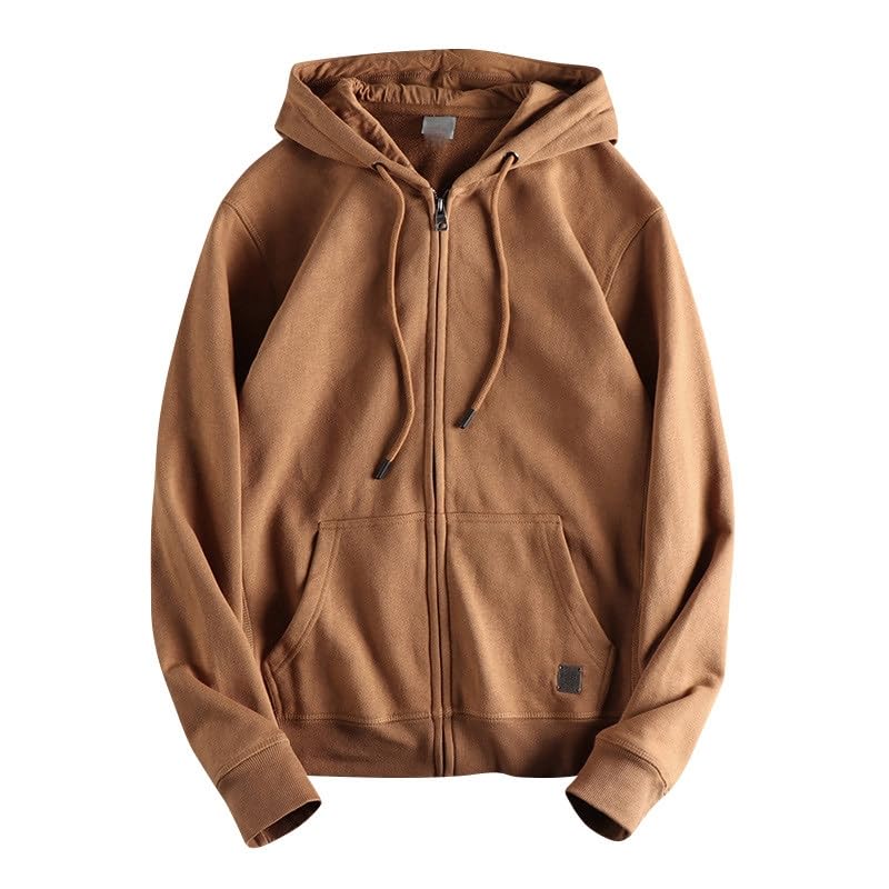 Sudadera con capucha ligera contra el frío chaqueta casual de algodón transpirable 5