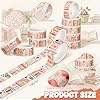 Janlaugh 24 Rolls Boho Book Washi Tape Set Bulk Book Lovers Gift for Women Earthy Decorative Elements Easy to Peel Scrapbook Supplies for Journaling DIY Crafts Stationery Scrapbooking #2