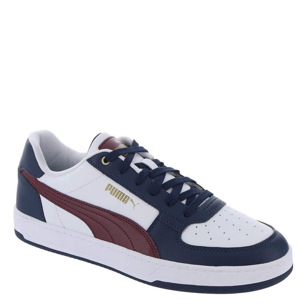 PUMA Puma Caven 2.0 mens Sneaker 42 EU White-dark Jasper-navy-gold