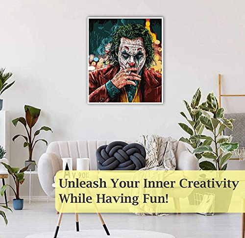 KAMIERFA Malen nach Zahlen Erwachsene Kinder DIY Ölgemälde Malerei Set Vorgedruckt auf Leinwand Paint by Numbers Haus… – Bild 4