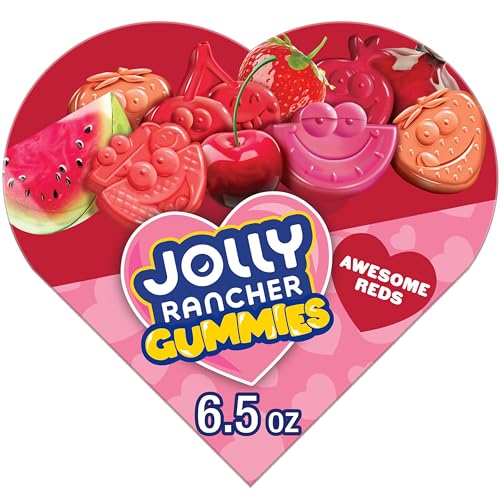 VAL JR Gummies Awesome Reds Heart Box, 6.5 oz., 6 ct., DRT