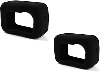 Linghuang Windshield Windscreen Covers Noise Reduction Sponge Foam Cover Housing Case for DJI Osmo Action (2)