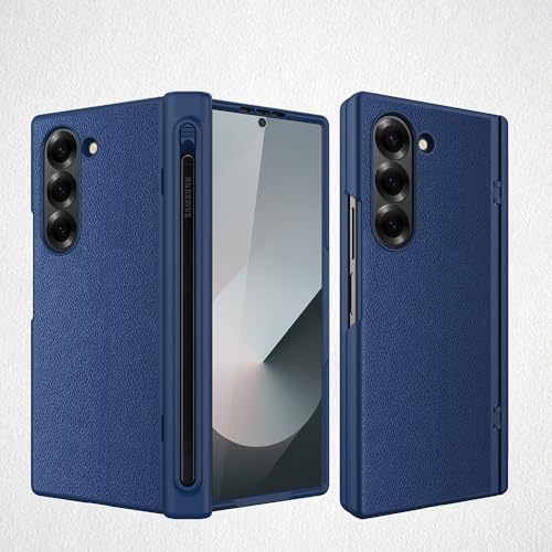 Coque Galaxy Z Fold 6 Case bleue idéale pour travailler en déplacement