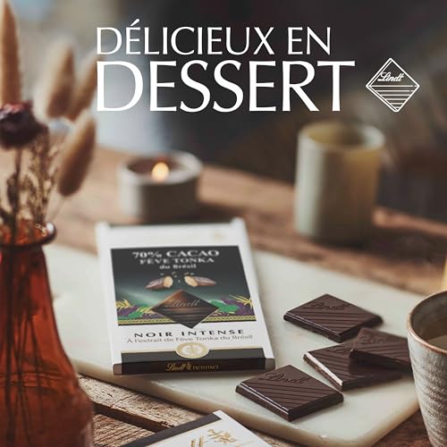 Lindt excellence tablette de tonka du brésil 70% - vue 7