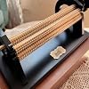 Adjustable Smocking Pleater w/Wire Box&24 Machine-Specific Needles, 24 Row Pleat Craft, Easy to Use w/47 Needle Positions