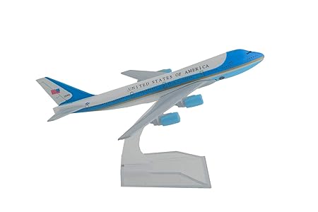 Toytle Airforce One 16cm Die Cast Model with Stand