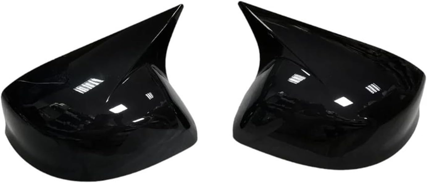 Rear View Mirror Shell Housing for Civic 2012 2013 2014 Car Rearview Side Mirror Cover Wing Cap (Gloss Black B)