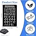 LXUEJIE Braille Alphabet Board, Braille Alphabet & Number Board with Raised Dots Learning Letter Fingerboard for Beginners Teaching Aid Blind Children Adults(7.48 x 4.9 Inches)