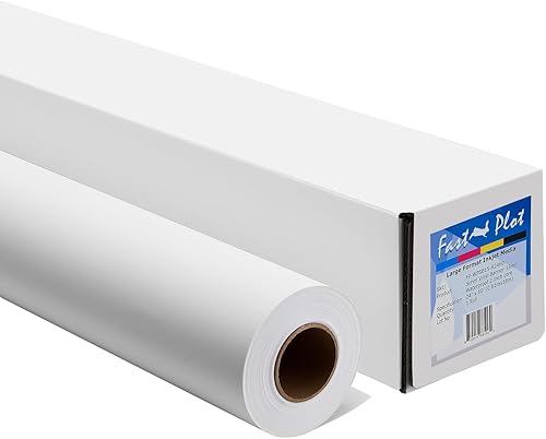 Miniatura 2 de FastPlot Banner de vinilo para exteriores, impermeable, 15 mil 14.11 oz, rollo de 24 pulgadas x 60 pies, núcleo de 2 pulgadas