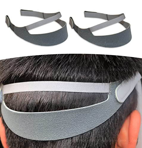 Lot de 2 sangles de rechange compatibles avec le masque nasal CPAP Respironics DreamWear Cover