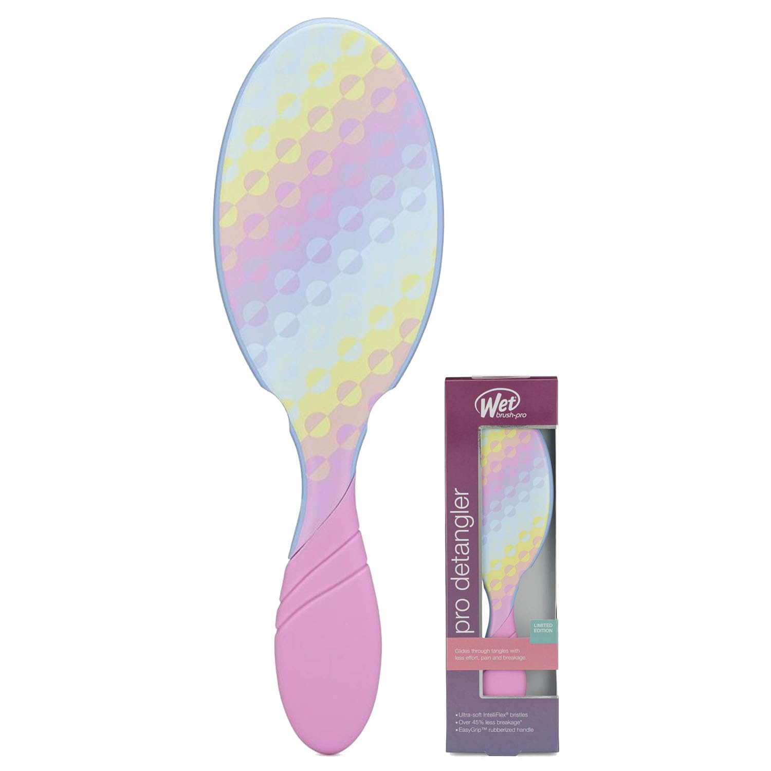 Wet BrushPro Detangler Hair Brush, Limited Edition DAZ - Pink