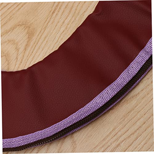 Healeved Flanell Toilettendeckelabdeckung Toilettensitzabdeckung Reißverschluss Toilettensitzkissen Toilettenmatte Lila Sitz Reißverschluss Toilettensitzauflage Toilettensitzwärmer – Bild 7