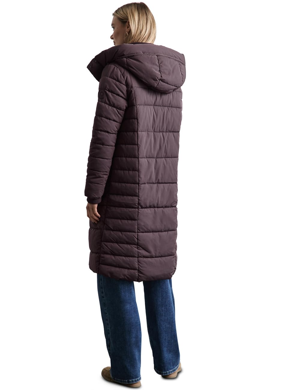 Street One Damen Gefütterte Lange Jacke