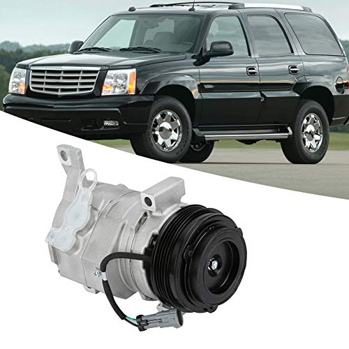 AC Compressor, Durable Air Conditioning Compressor for GMC Chevrolet Silverado Sierra 1500 2500 3500 2000-2014 Vehicle Replacement Accessories Easy to Install 638377 1420940NEW