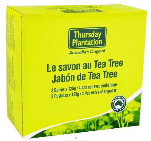 Thursday Plantation Tea Tree Soap - 4.4 oz Each / 3 Bars