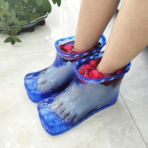 Par de Spa de Pies portátil de 18 cm color azul miniatura 2