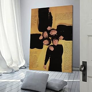Poster classique The Beatles – Peinture murale décorative sur toile – Impression d’art moderne pour chambre à coucher… - Les Beatles, Paul McCartney, John Lennon, RIngo Starr, George Harrison Poster classique The Beatles - Peinture murale décorative sur toile - Impression d'art moderne pour chambre à coucher… – Image 3