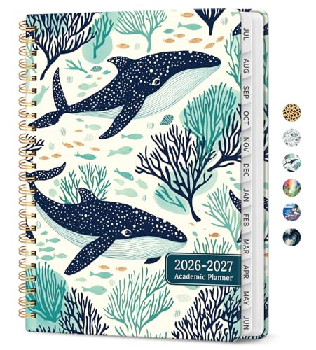 Taja Planner 2026-2027, Jul 2026-Jun 2027 Monthly & Weekly Calendar Planner
