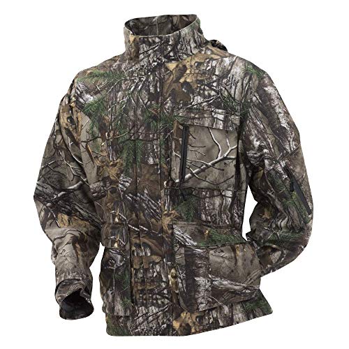 FROGG TOGGS Men's Dead Silence Camo Waterproof Rain Jacket, Realtree Xtra, XX-Large