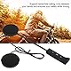 Fydun Motorrad Bluetooth Headset 1 Paar Wasserdicht Wireless Stereo Motorrad BT Headset Headset Lautsprecher Unterstützen Freisprechen Schwarz