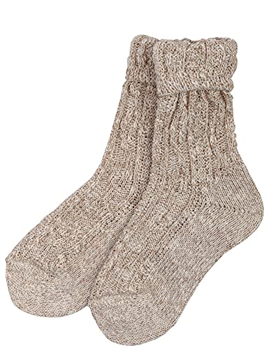 Isar-Trachten Kurze Kinder Socken zur Lederhose | 35648 Beige Gr. 23-24 Cover