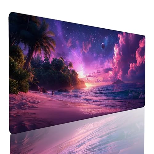 Tapis de souris violet XXL idée cadeau homme pour passionné d'informatique