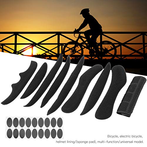 Jeu De Coussinets De Remplacement Universel Pour Casque Vélo - Mousse Confort, Ajustement Amélioré, Facile à Coller