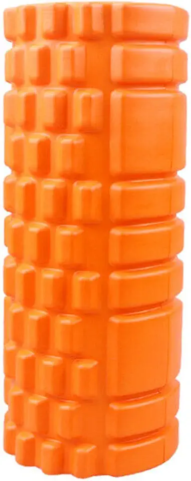 Rolo Massagem Foam Roller Liberação Miofascial Crossfit Yoga Pilates GT894 (Laranja)